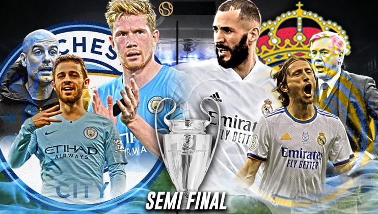 Manchester City- Real Madrid Bajnokok Ligája