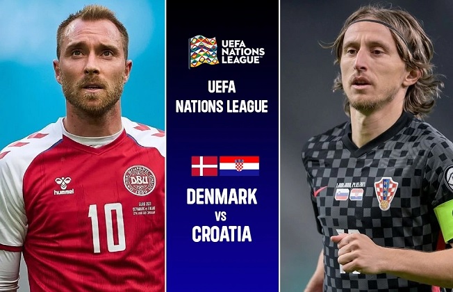 Dánia-Horvátország Nemzetek Ligája