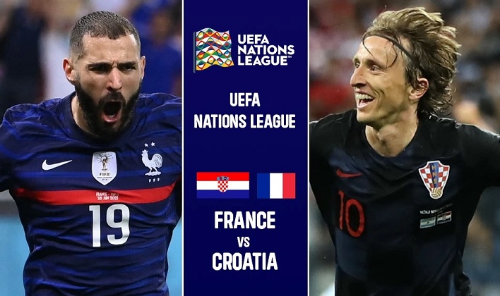 Horvátország-Franciaország Nemzetek Ligája