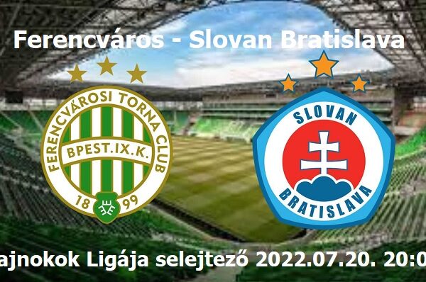 FTC-Slovan Bratislava BL selejtező