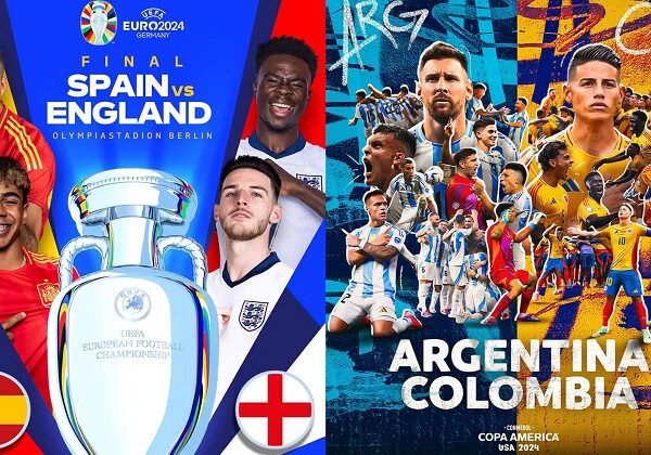 Spanyolország-Anglia Argentína-Kolumbia