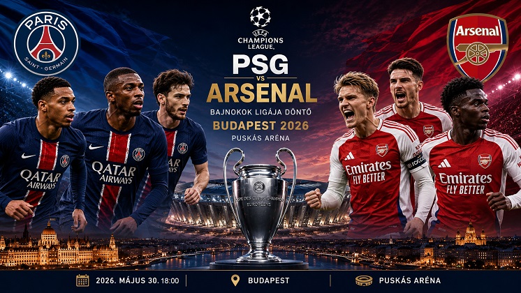 PSG - Arsenal BL döntő Budapest