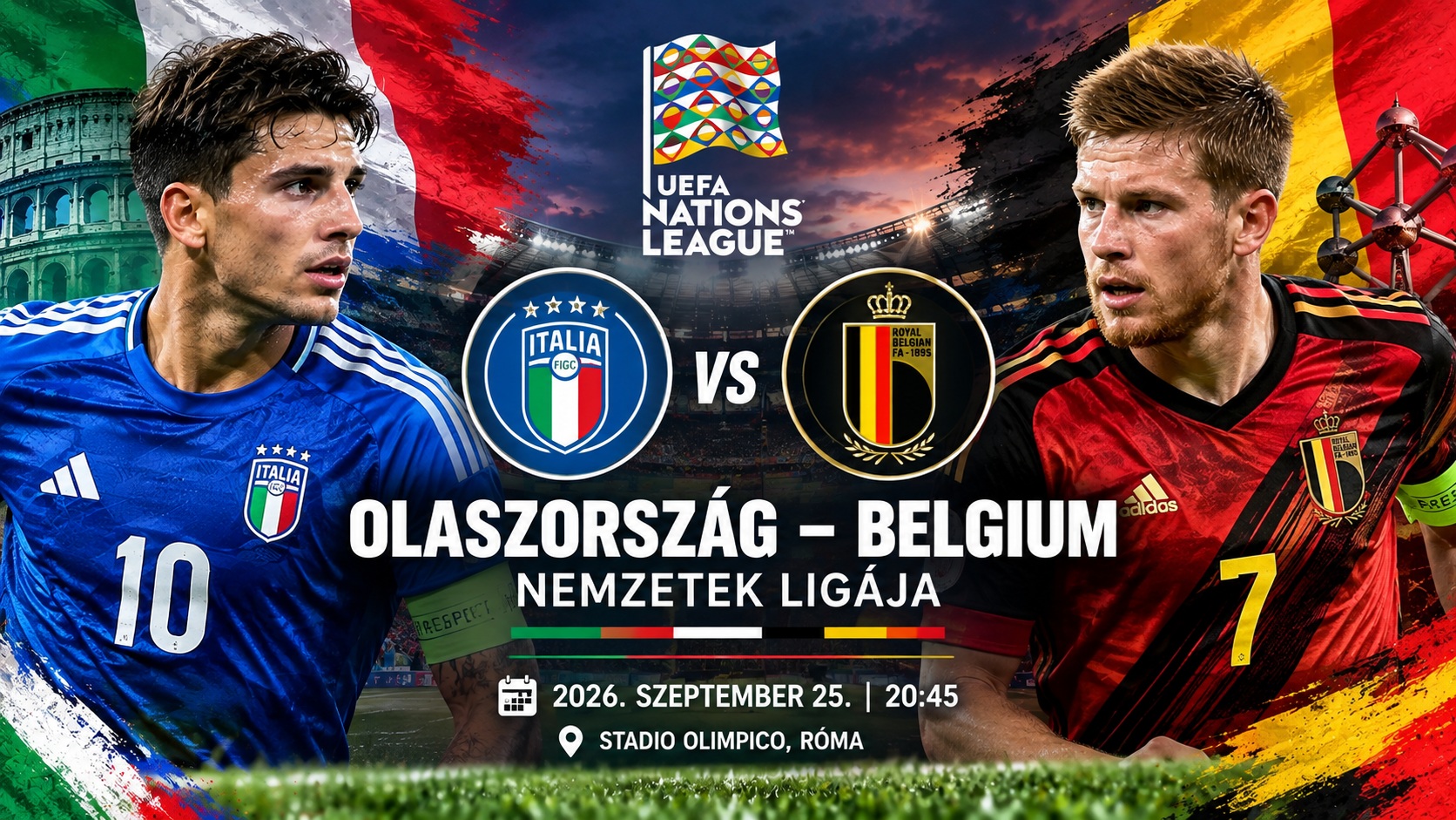 Olaszország-Belgium